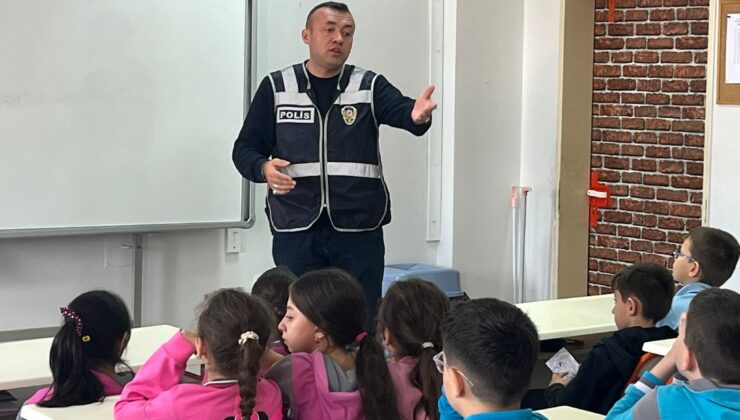 Öğrencilere kişisel güvenlik ve trafik eğitimi verildi