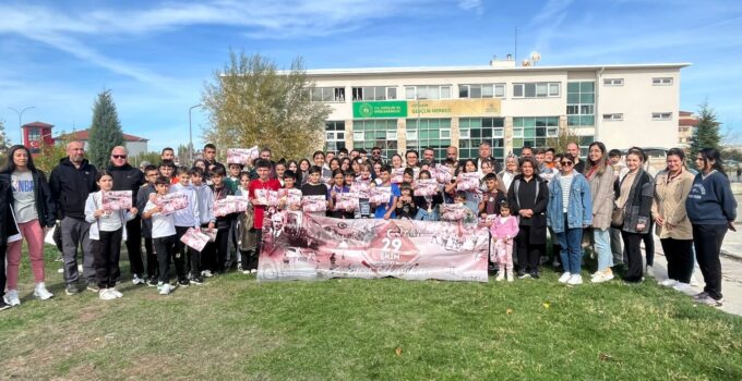 Cumhuriyet coşkusuyla oryantiring yarışması düzenlendi