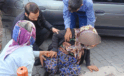 Yaya geçidinde otomobilin çarptığı kadın yaralandı
