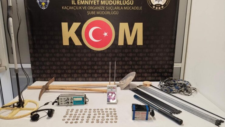 Tarihi eser kaçakçılığı operasyonu: 2 gözaltı