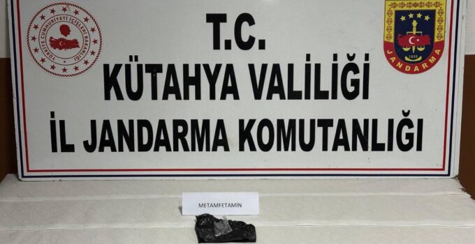 Jandarmadan uyuşturucu operasyonu: 1 tutuklama