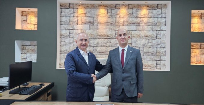 Hisarcık İlçe Milli Eğitim Müdürlüğünde devir teslim töreni