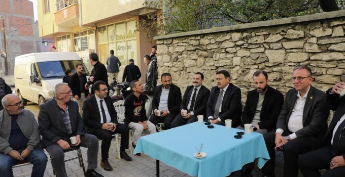 Vali Musa Işın, Domaniç’te vatandaşlarla buluştu