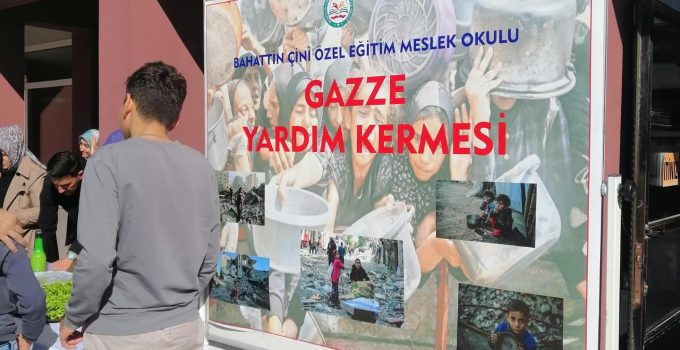 Bahattin Çini’den Gazze’ye büyük yardım kermesi