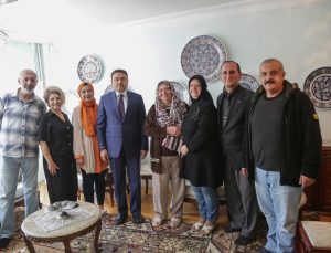 Vali Musa Işın’dan Üstünkaya ailesine taziye ziyareti