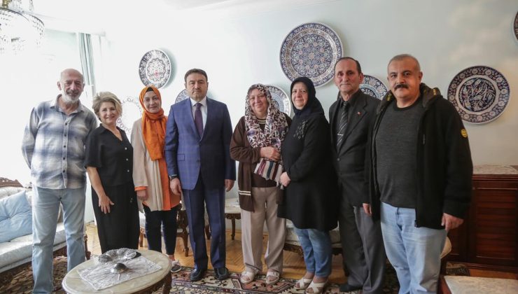 Vali Musa Işın’dan Üstünkaya ailesine taziye ziyareti