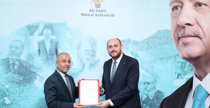 AK Parti Altıntaş İlçe Başkanlığına Ömer Özbay atandı