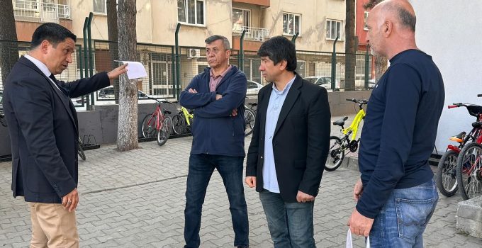 Müdür Güven Atatürk İlkokulunu ziyaret etti