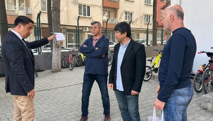 Müdür Güven Atatürk İlkokulunu ziyaret etti