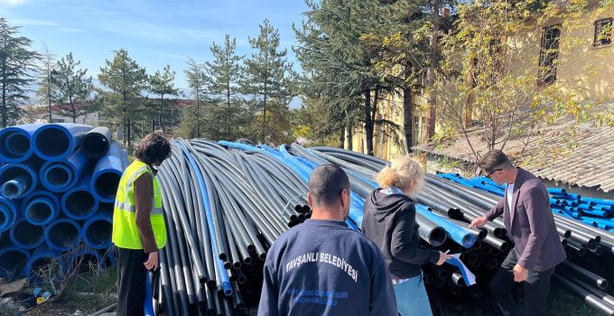 Tavşanlı’nın içmesuyu altyapısı yenileniyor