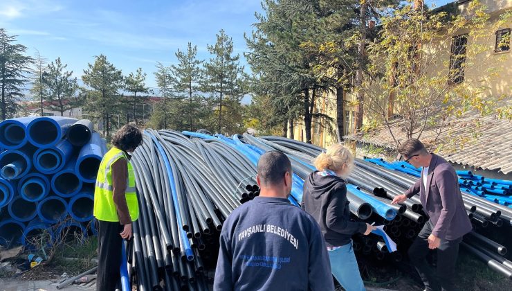 Tavşanlı’nın içmesuyu altyapısı yenileniyor