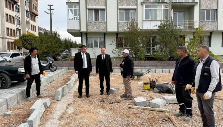 Başkan Akel sahadaki çalışmaları inceledi