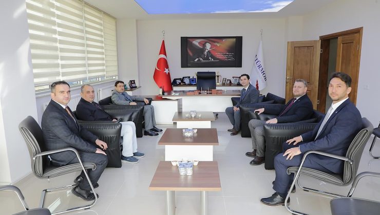 Vali Işın’dan Kütahya SMMMO’ya ziyaret