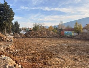 Çitgöl’de yeni okul için ilk kazma vuruldu