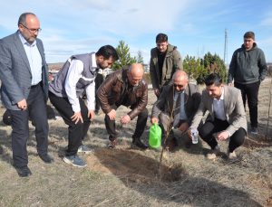 Şehit çocukların anısı 500 fidanla yaşayacak