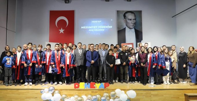 Deneyap Teknoloji Atölyesi’nde mezuniyet heyecanı
