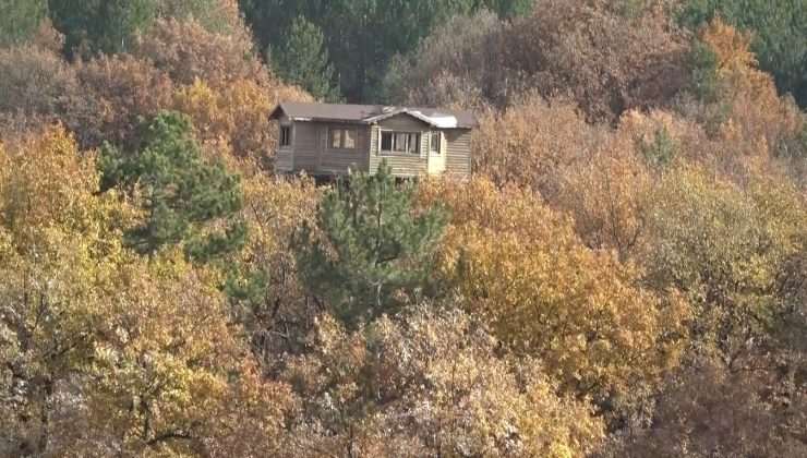 Enne Barajı ve Tabiat Parkı’nda sonbahar güzelliği