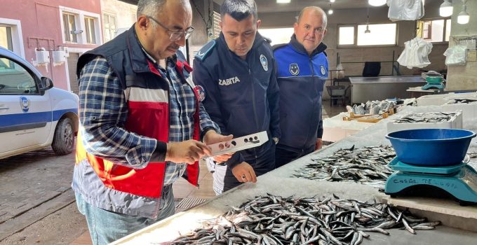 Su ürünlerine yönelik denetim yapıldı