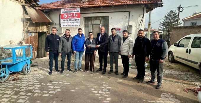 Aslanapalılar doğalgaza kavuştu