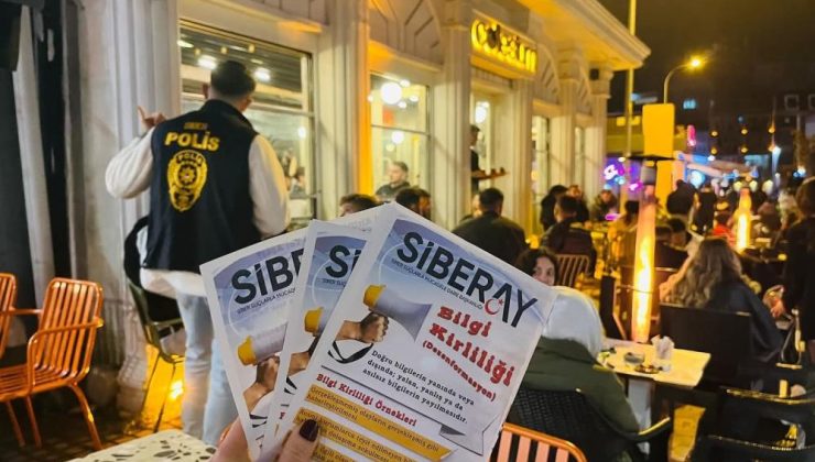 Siber suçlara karşı eğitim çalışması