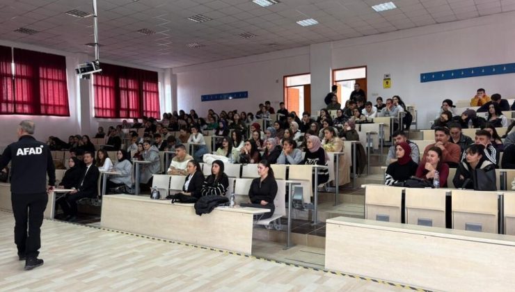 AFAD’dan öğrencilere afet eğitimi