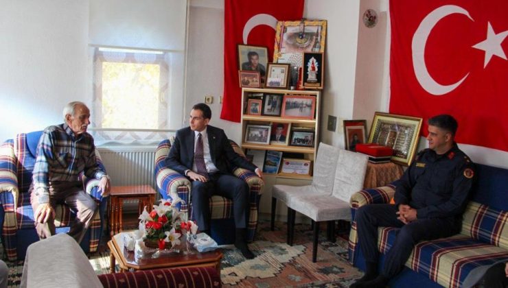 Kaymakamı Atam’dan Şehit Arık’ın ailesine ziyaret