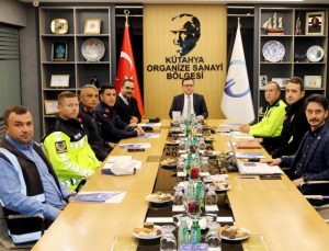 Kütahya OSB’de riskli yol toplantısı