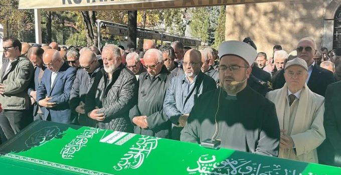 İşadamı Eskioğlu son yolculuğuna uğurlandı