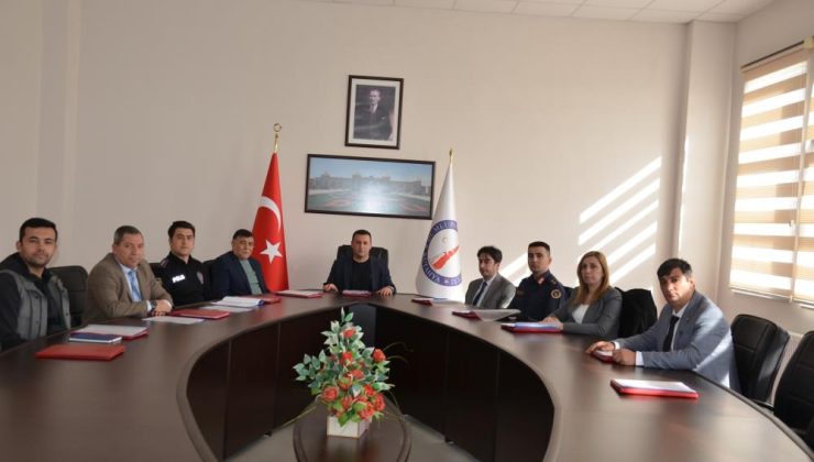 Emet MYO’da güvenlik toplantısı