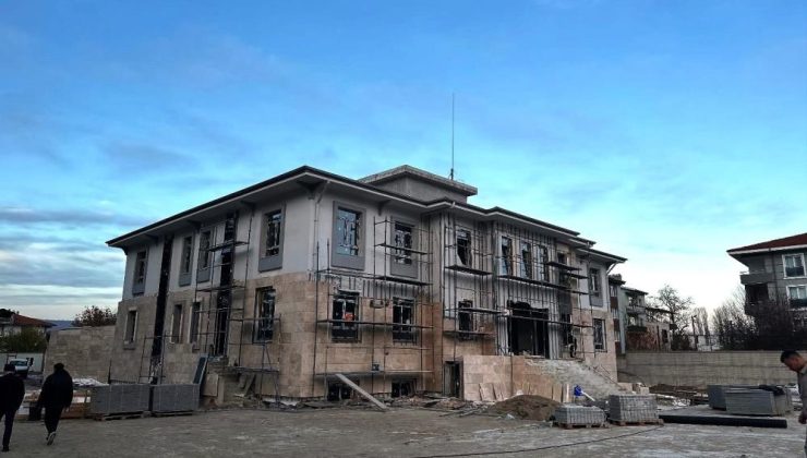 Simav jandarma binasında sona yaklaşıldı