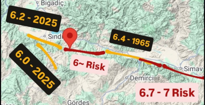 Uzman isimden uyarı: ‘Asıl büyük risk Simav’ın güneyinde’