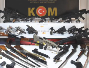 Silah kaçakçılarına operasyon