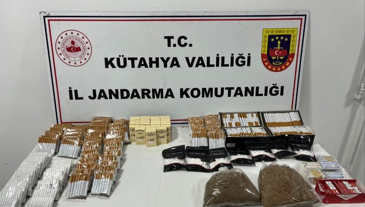 Durdurulan araçta kaçak tütün ele geçirildi