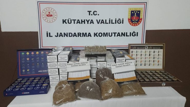 Kaçak tütün operasyonu: 16 bin 840 adet makaron ele geçirildi