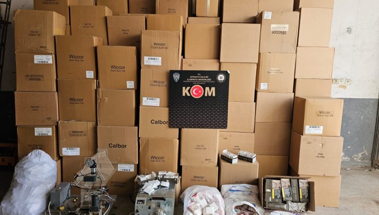 KOM ekipleri kaçak sigaraya geçit vermiyor