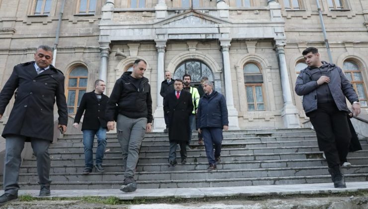 Kütahya Lisesi’nde tarihi doku korunacak