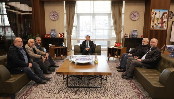 Vali Işın, şehit babalarıyla bir araya geldi