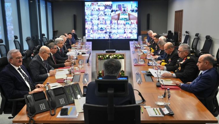 Yeni yıl için güvenlik tedbirleri masaya yatırıldı