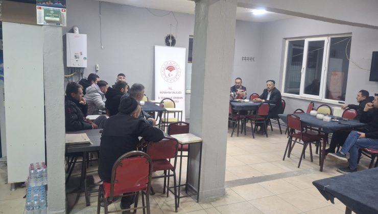 Tarım ekipleri çiftçilerle buluşmaya devam ediyor
