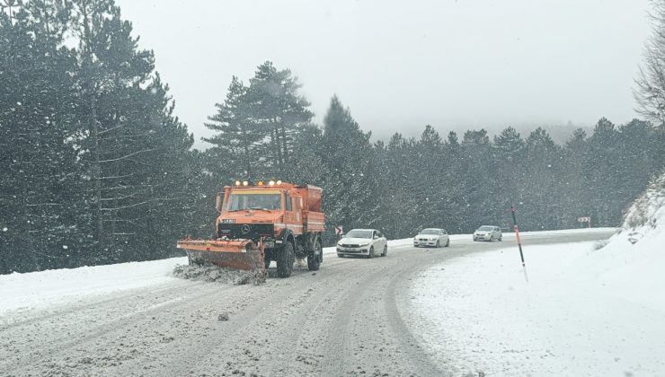 Domaniç Dağları ağır tonajlı araçlara kapatıldı