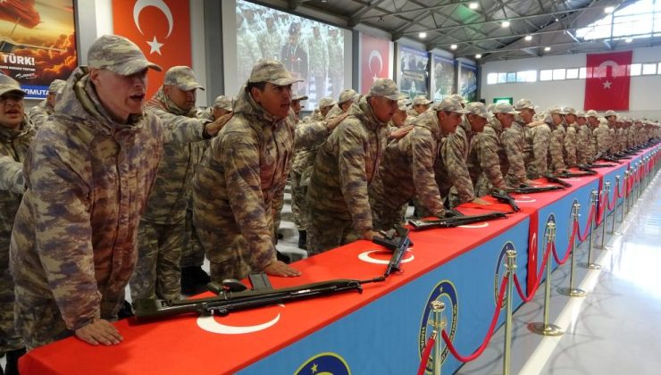 Hava Tugayında yemin töreni heyecanı