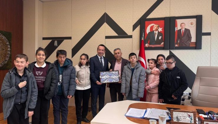 Özel öğrencilerden OBM ziyareti