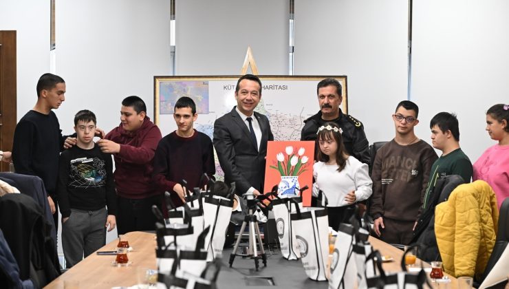 Özel öğrenciler Emniyet Müdürü Elbir’i ziyaret etti