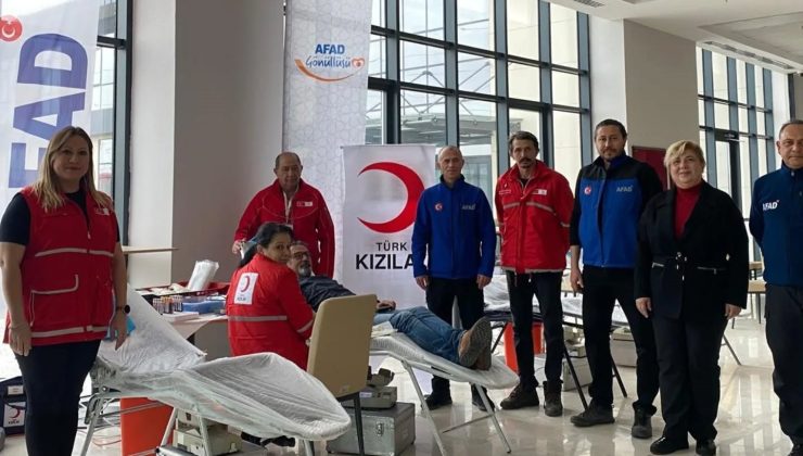 AFAD’tan kan bağışı kampanyası