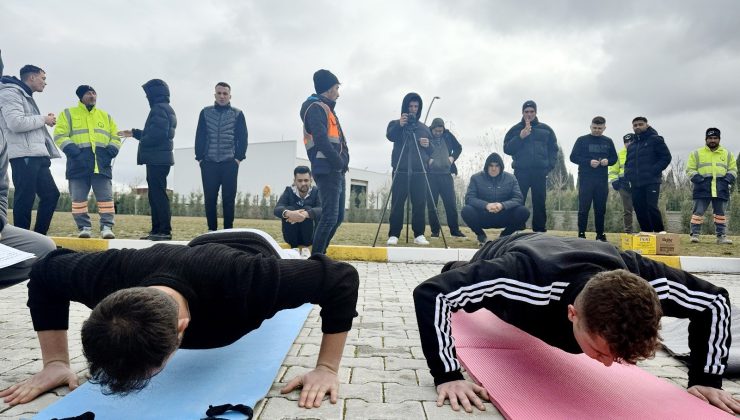 Kütahya OSB’de İtfaiye Birimi için uygulamalı sınav tamamlandı