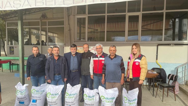 39 üreticiye yem bezelyesi tohumu desteği