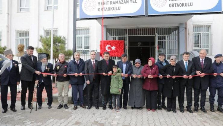 Şehit Ramazan Yel’in adı okulda yaşatılacak