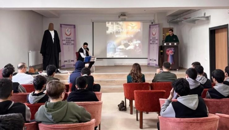 Mevlana’nın Şeb-i Arus’u öğrencilerle kutlandı