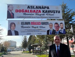Aslanapa’da doğal gaz sevinci