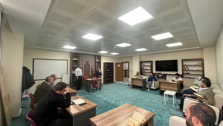Müftülükte hizmet içi eğitim kursları devam ediyor